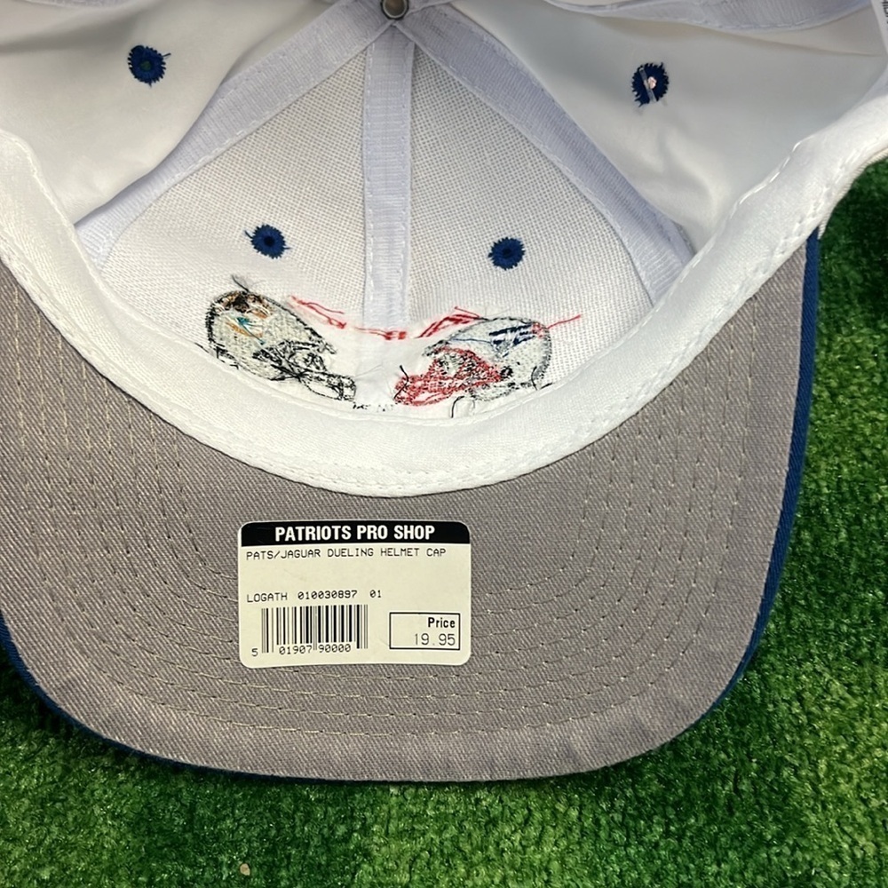 Vintage 1996 AFC Championship Patriots VS. Jaguars Snap Back Cap NEW WITH TAG - Picture 5 of 5